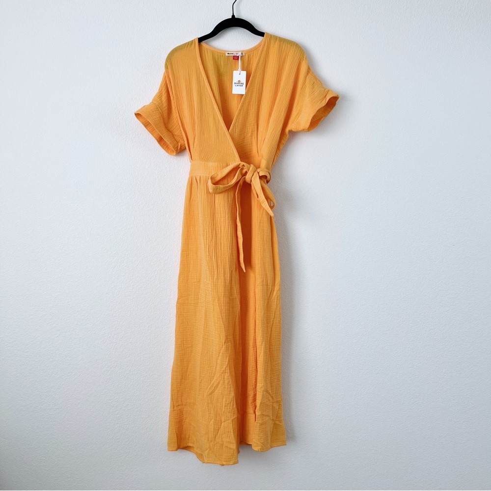 Marine Layer Valencia Wrap Dress